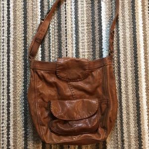 Lucky Brand Cross Body Leather Bag